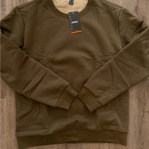 BUNDLE- TACVASEN Men's Crewneck Sweatshirt Warm Sherpa Lined Sweatshirts - Picture 5 of 7
